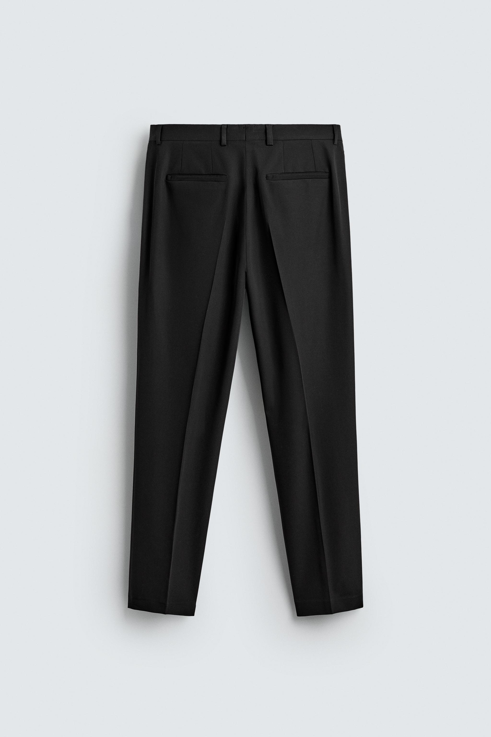 COMFORT PLEATED SUIT PANTS